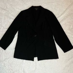 Black Blazer Suit Jacket